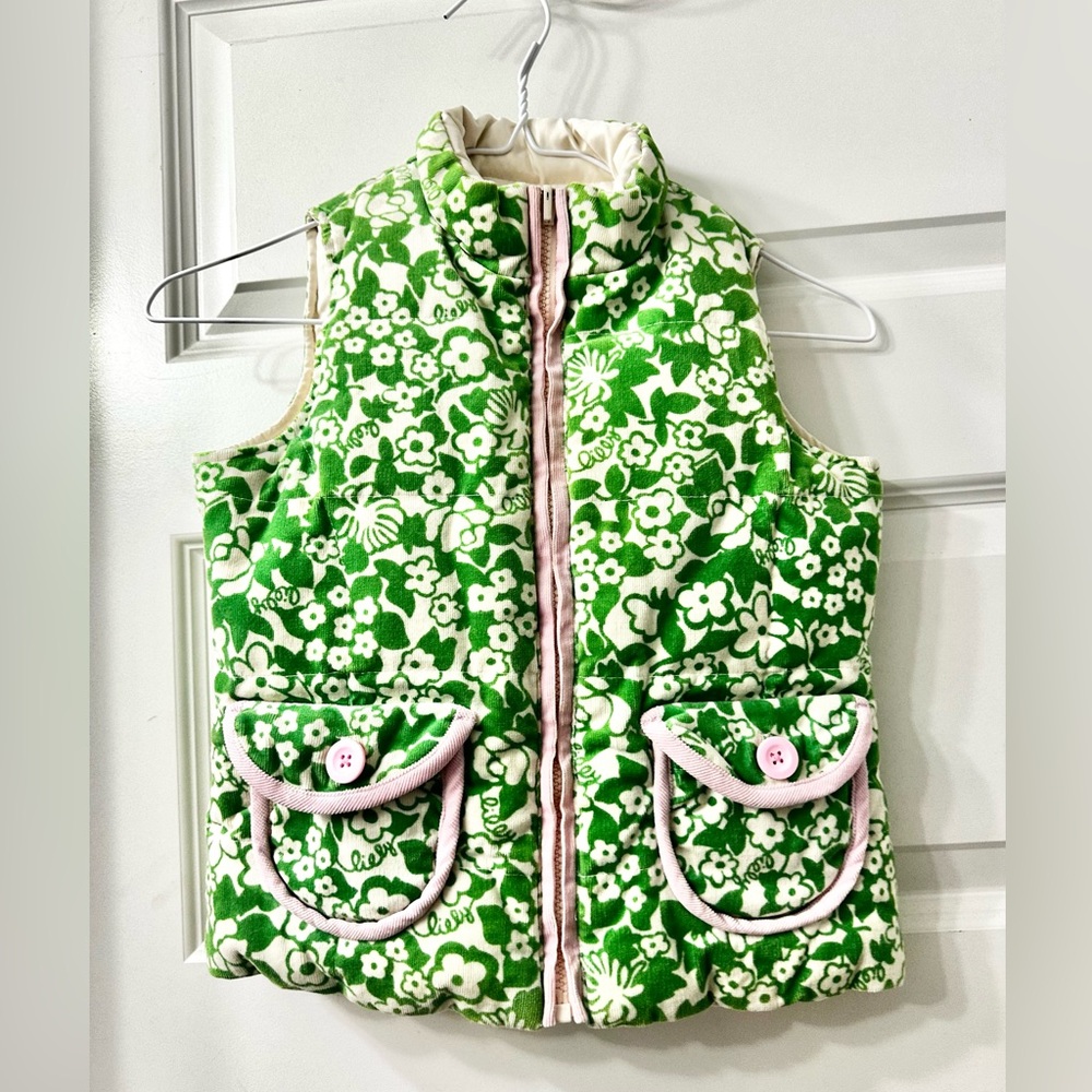 Lilly Pulitzer Vest. Kids 7